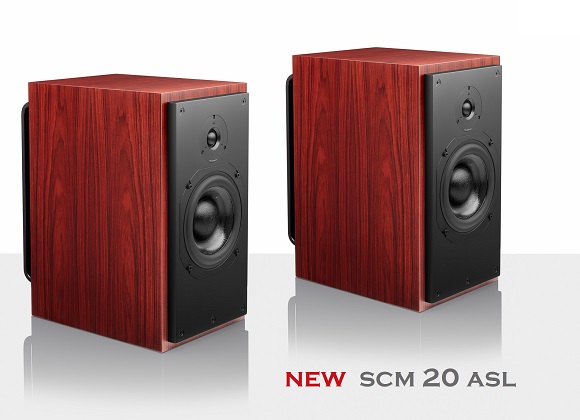 ATC SCM 20 ASL Classic satin rosewood finish